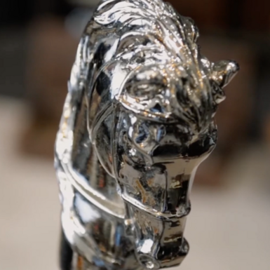 wow video Pasotti ложка для взуття «Silver horse»