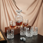 Set of old fashioned glasses