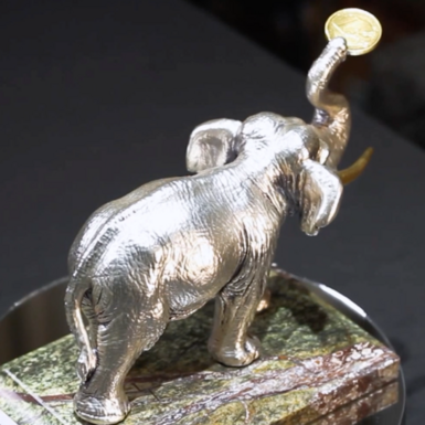 wow video Статуэтка "Индийский слон"