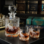 Хрустальный набор для виски (графин и 2 стакана) от Royal Buckingham