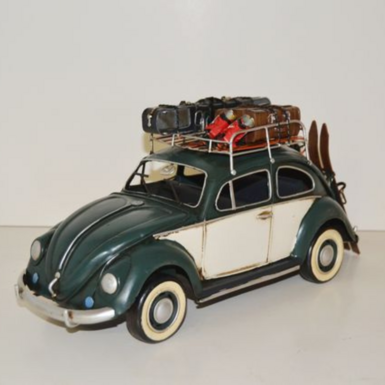 car in retro style photo