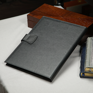 premium leather notebook