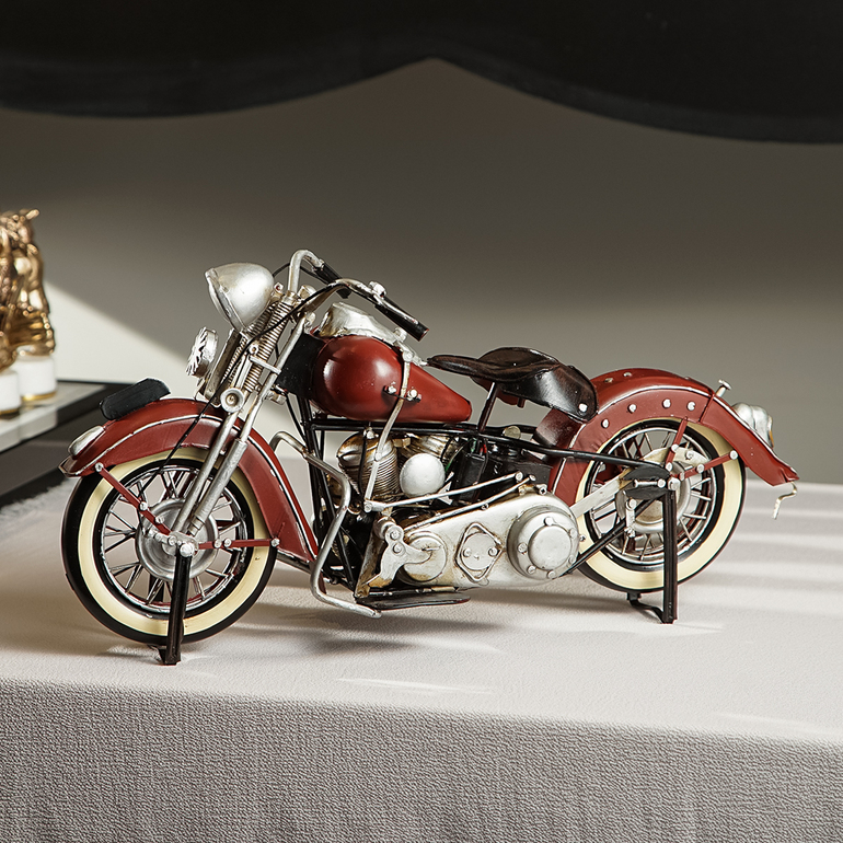 Купить металлическую модель мотоцикла Harley-1941 (34 см) от