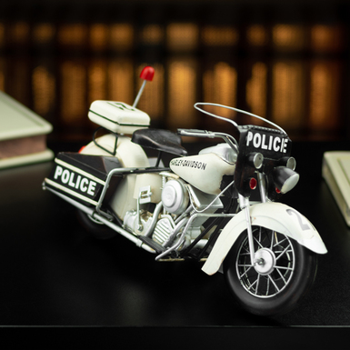 motorcycle model Harley-Polizei photo