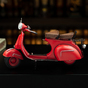 Vespa scooter metal model photo