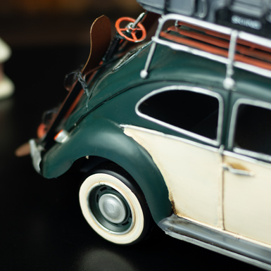 Retro car model photo