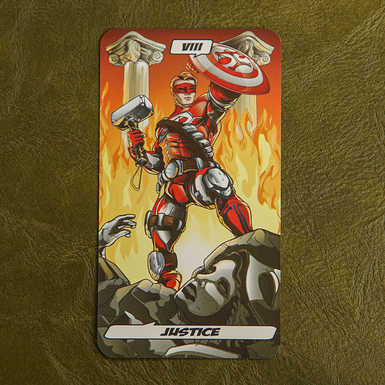 карта с супергероем фото