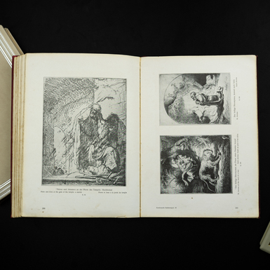 Раритетная книга с работами Рембрандта фото