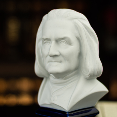 Bust of Franz Liszt photo