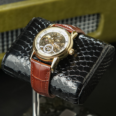 elegant watch stand photo