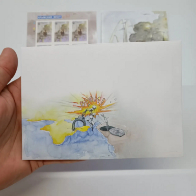 конверт «Крымский мост на бис» фото