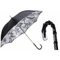 Жіноча парасолька-тростина "Fiori Neri" від Pasotti фото