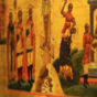 wow video Icon "Four-part with a crucifixion" of the XIX century