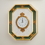 Wall clock in an emerald frame from Arte Casa photo