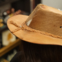 buffalo leather hat photo 1