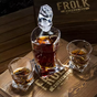 wow video Set for whiskey «Frolk» in a case