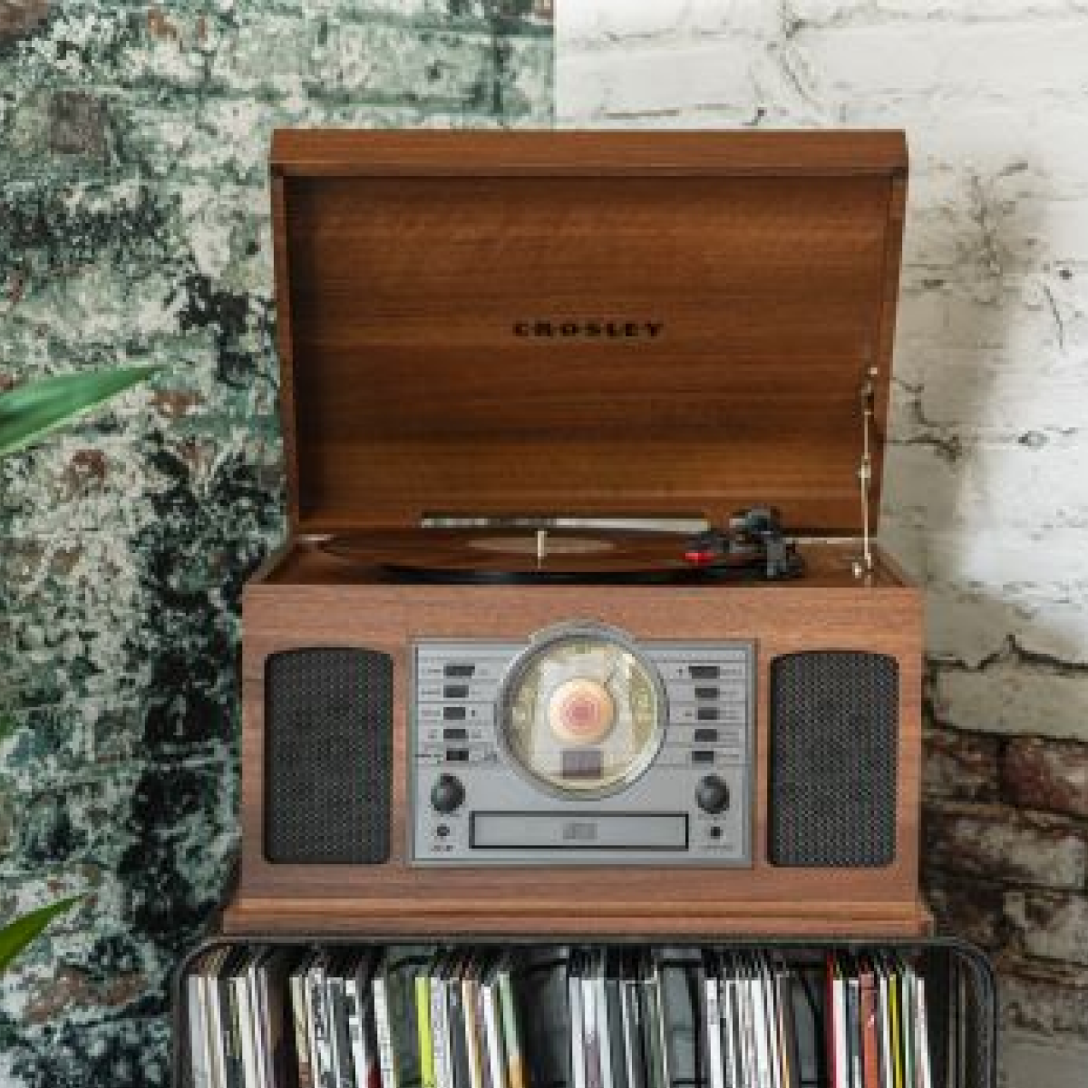 Burton Entertainment Center Walnut