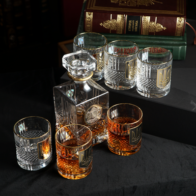 патріотичний набір для віскі фото