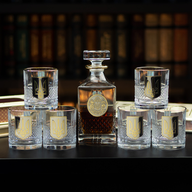 Келихи з гербом України фото