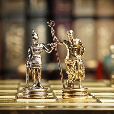 шахматные фигуры в римском стиле фото