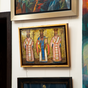 Ікона «Три Святителі Вселенських: святі Василь, Іван, Григорій» фото