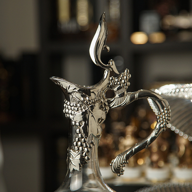 графин з посрібленням фото