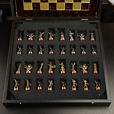 набір шахових фігур фото