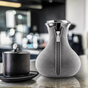 infuser for tea in gray color photo