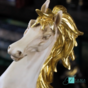 wow video Figurine "Prancing Horse" (crystal, porcelain) by Arte Сasa