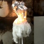 wow video Пластикова статуетка "Біла лебідка"