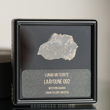 сертифицированный лунный метеорит фото