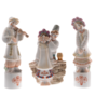 A group of porcelain figurines "A cossack plays a girl is thrilled"  photo
