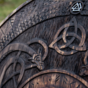 shield with runes photo