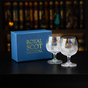 Luxurious crystal glasses photo