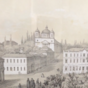 wow video Раритетная гравюра "Kijow", Наполеон Орда, 19 век