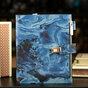 Leather notebook "Aquamarine" photo