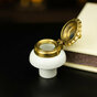 Porcelain inkwell, early 20th century photo