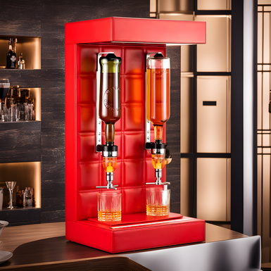 Personal bar "Easy Bar" in red