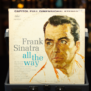 Frank Sinatra vinyl record photo