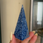 wow video Lapis Lazuli Pyramid "Sky Stone" by Stone Art Design (78 g)