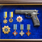 Комплект пистолет и ордена фото
