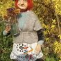 granny doll with flowers
