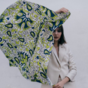 Шелковый платок "Эмине" от OLIZ (по мотивам картин Рустема Скибина) фото