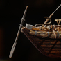 модель козацького човна фото