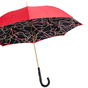 парасолька червоного кольору фото