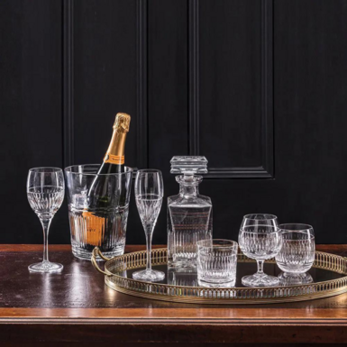 luxury wine glasses photo