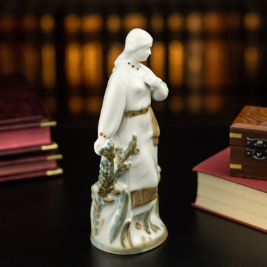 figurine with hand painted photo