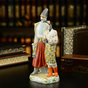 statuette with hand-painted photo