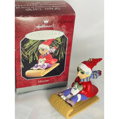 Винтажная игрушка на елку «Бабушка Maxine» от Hallmark Keepsake Ornament фото