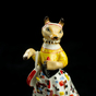 порцелянова статуетка лисиця-ледарка фото